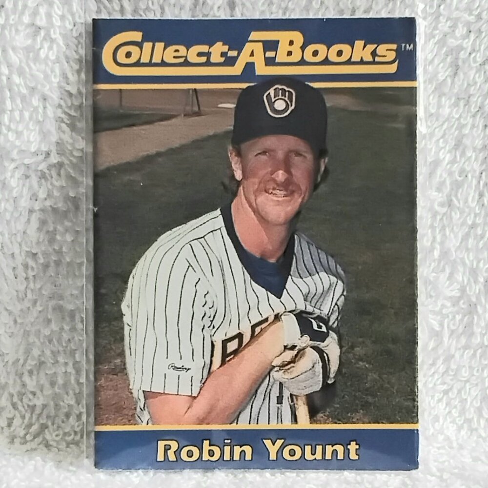 3/$20 E/NM Vintage 1990 Robin Yount Collect-A-Books Booklet!!